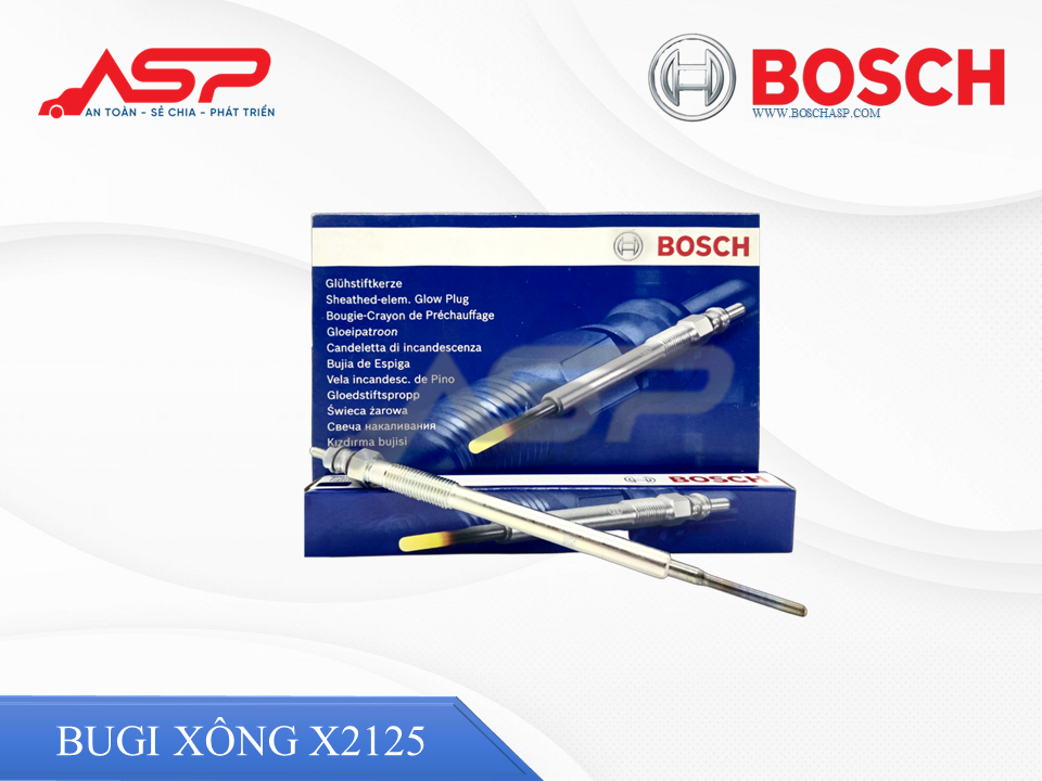 Bugi Xông BOSCH Toyota Cá Mập, Hiace - X2125