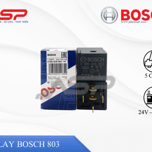 Relay BOSCH 24V 4 Chân (2 lớn, 2 nhỏ) - 50A Diot (0986AH0083)
