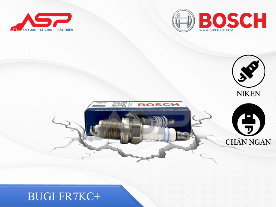 Bugi BOSCH FR7KC+ (0242236561) Cho Vios, Altis, Avanza - Ảnh 2