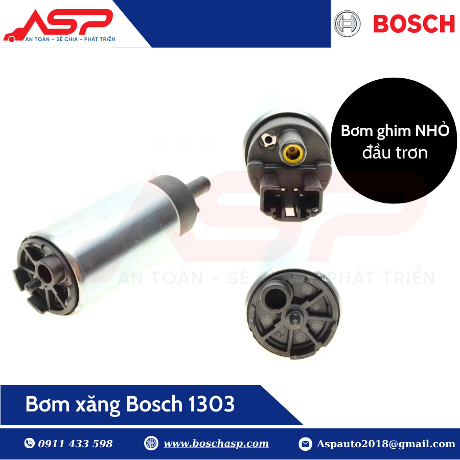 Bơm Xăng ghim nhỏ BOSCH 1303 (0986AG1303) - Ảnh 3