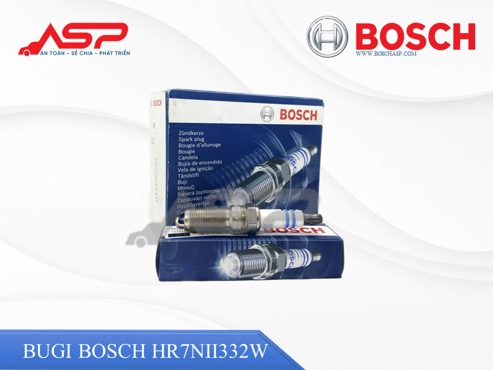 Bugi BOSCH Chân Côn - Double Iridium - HR7NII332W