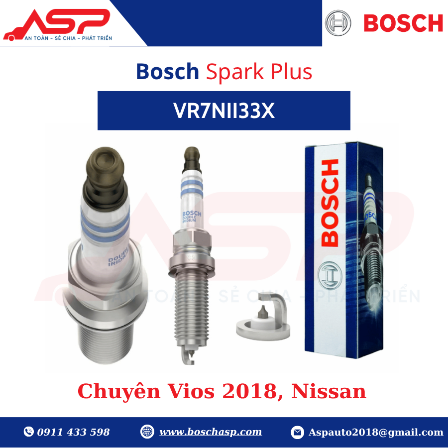 Bugi Bosch VR7NII33X: Nissan, Vios Mới, Hiệu Suất Vượt Trội - Ảnh 5