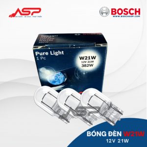 Bóng Đèn Bosch 12V - W21W (Ghim lớn - Dẹp 1 tim)
