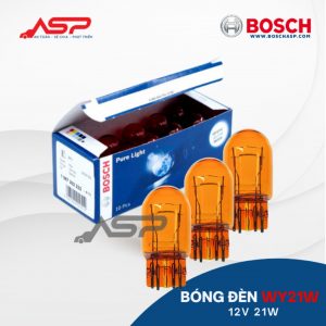 Bóng Đèn BOSCH 12V - WY21W (ghim lớn dẹp - vàng )