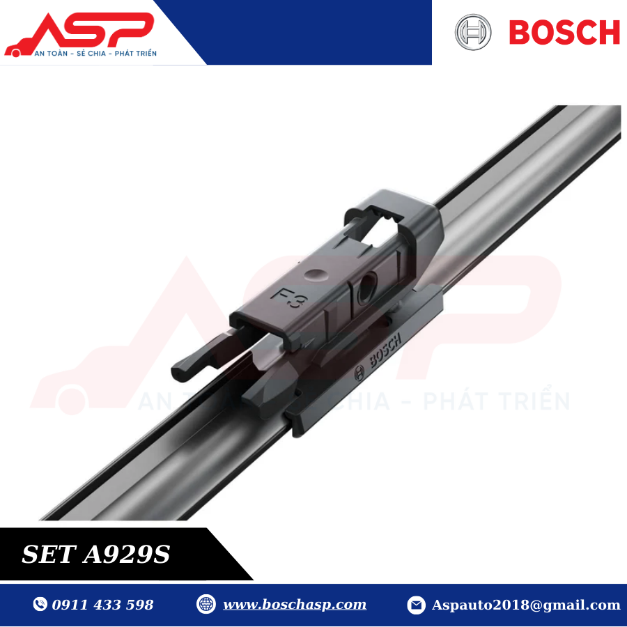Gạt Mưa Bosch A929S Dòng Aerotwin Set cho BMW 320i - Ảnh 2