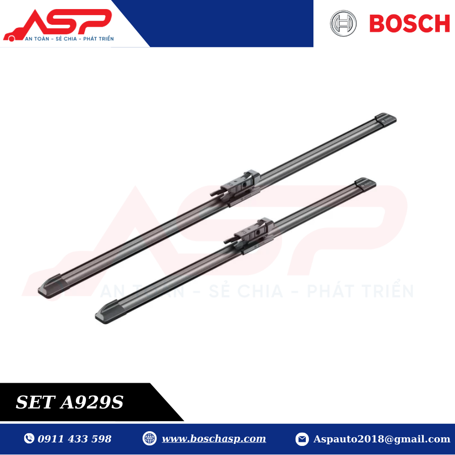 Gạt Mưa Bosch A929S Dòng Aerotwin Set cho BMW 320i - Ảnh 5