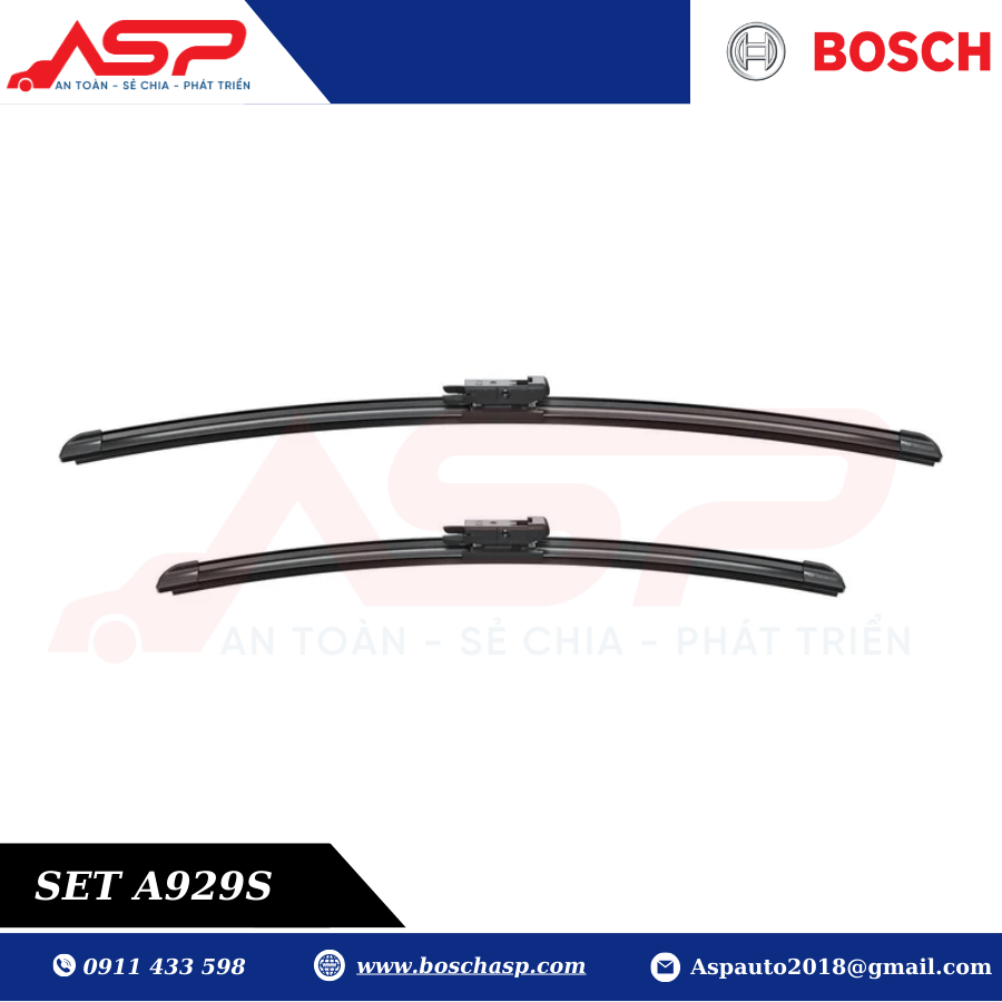 Gạt Mưa Bosch A929S Dòng Aerotwin Set cho BMW 320i - Ảnh 6