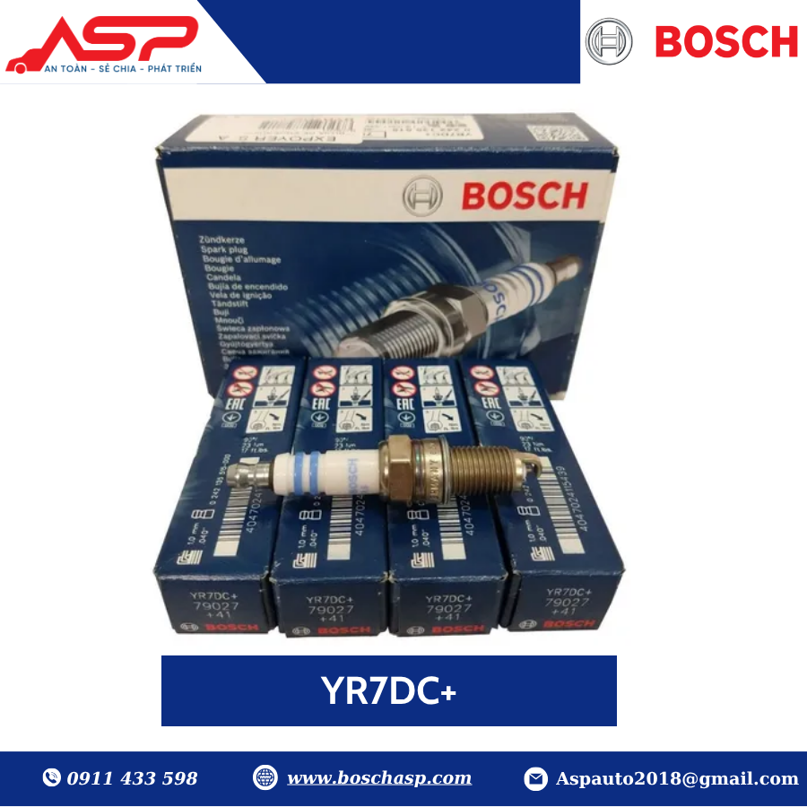 Bugi BOSCH YR7DC+ (0242135515) Chuyên Chevrolet Spark, Matiz - Ảnh 2