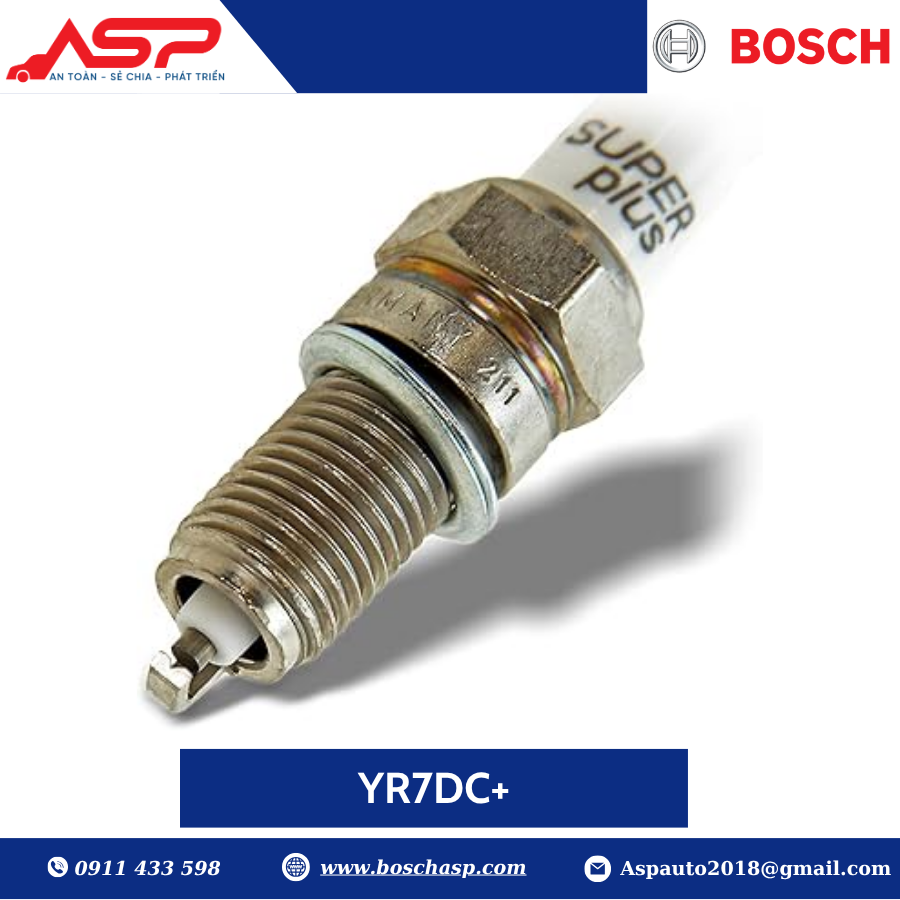 Bugi BOSCH YR7DC+ (0242135515) Chuyên Chevrolet Spark, Matiz - Ảnh 4