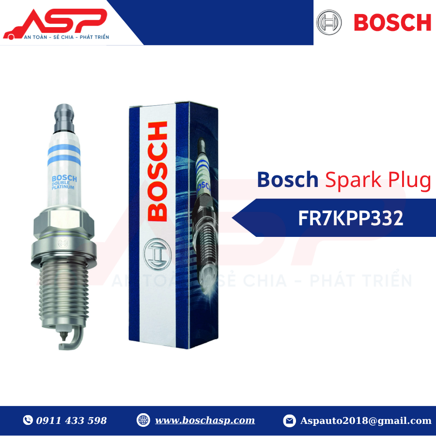 Bugi BOSCH Vios đời cũ- Double Platinium - FR7KPP332 - Ảnh 3