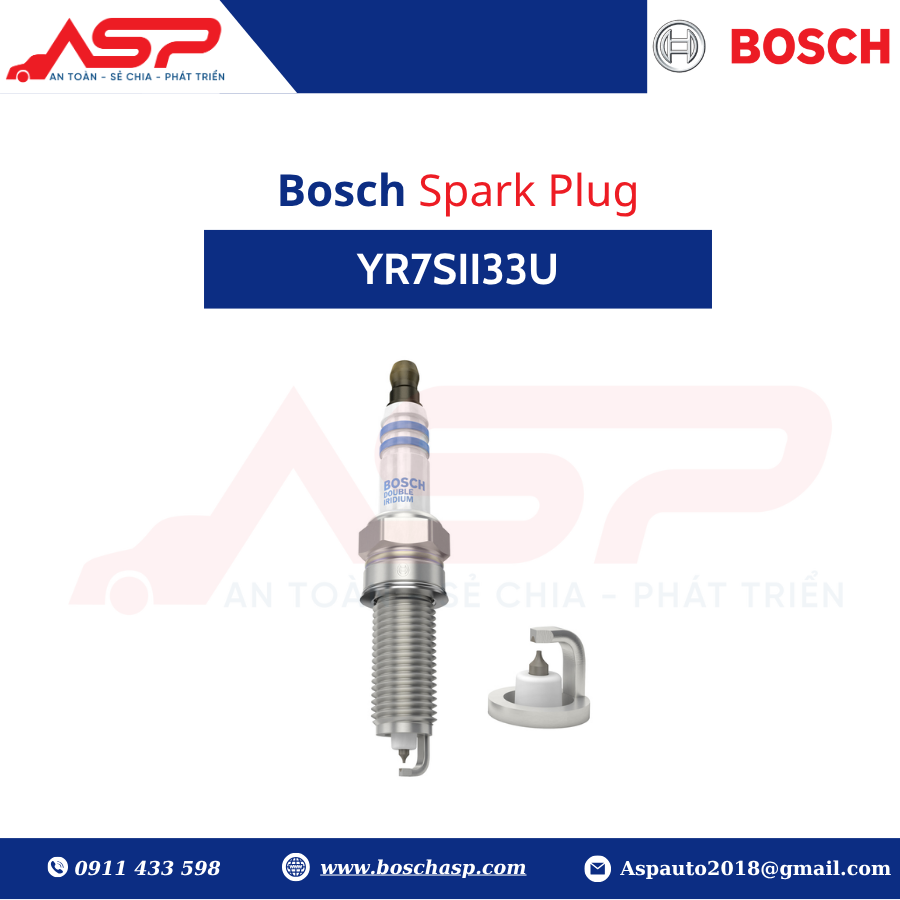 Bugi BOSCH Kia, Hyundai - Double Iridium - YR7SIIU33U - Ảnh 3