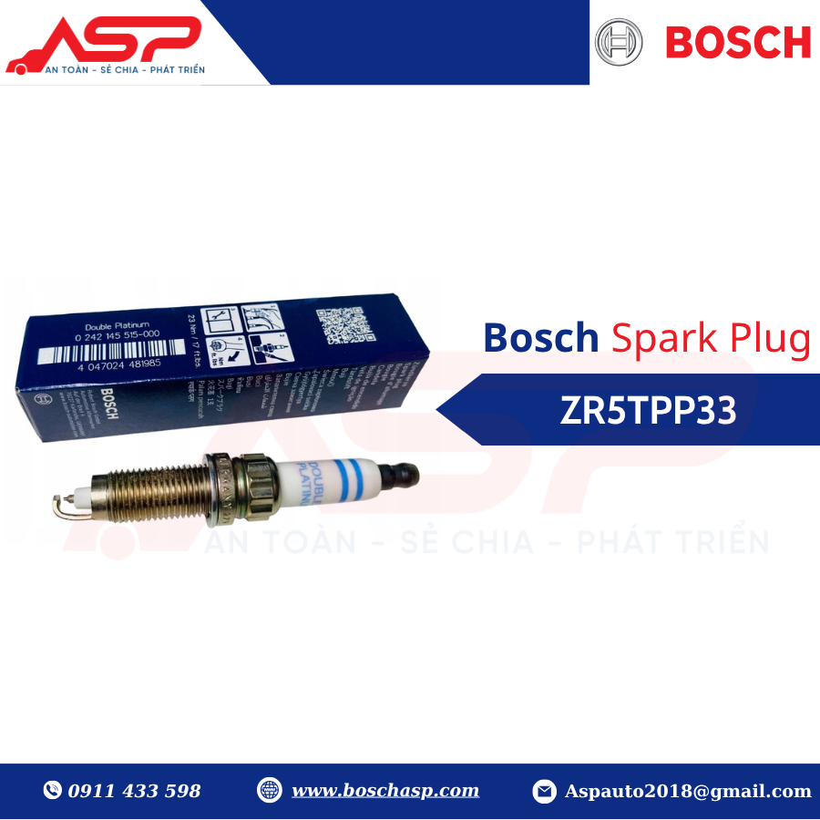 Bugi BOSCH ZR5TPP33 cho BMW, Mini - Double Platinum - Ảnh 5