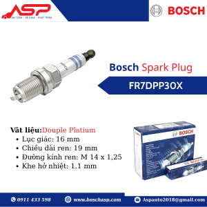 Bugi BOSCH Vios đời cũ- Double Platinium - FR7DPP30X