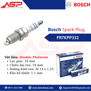Bugi BOSCH Vios đời cũ- Double Platinium - FR7KPP332