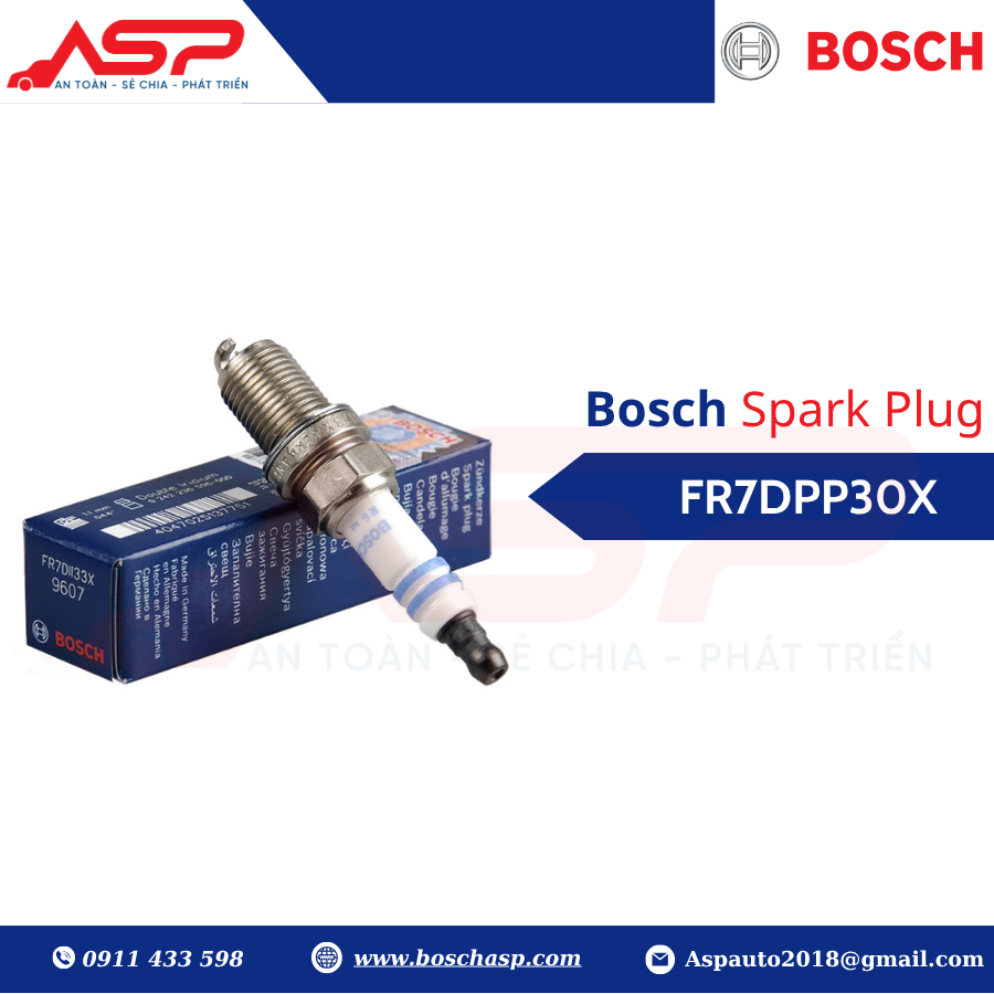 Bugi BOSCH Vios đời cũ- Double Platinium - FR7DPP30X - Ảnh 4