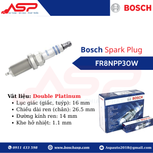 Bugi BOSCH Innova, Fortuner - Double Platinum - FR8NPP30W