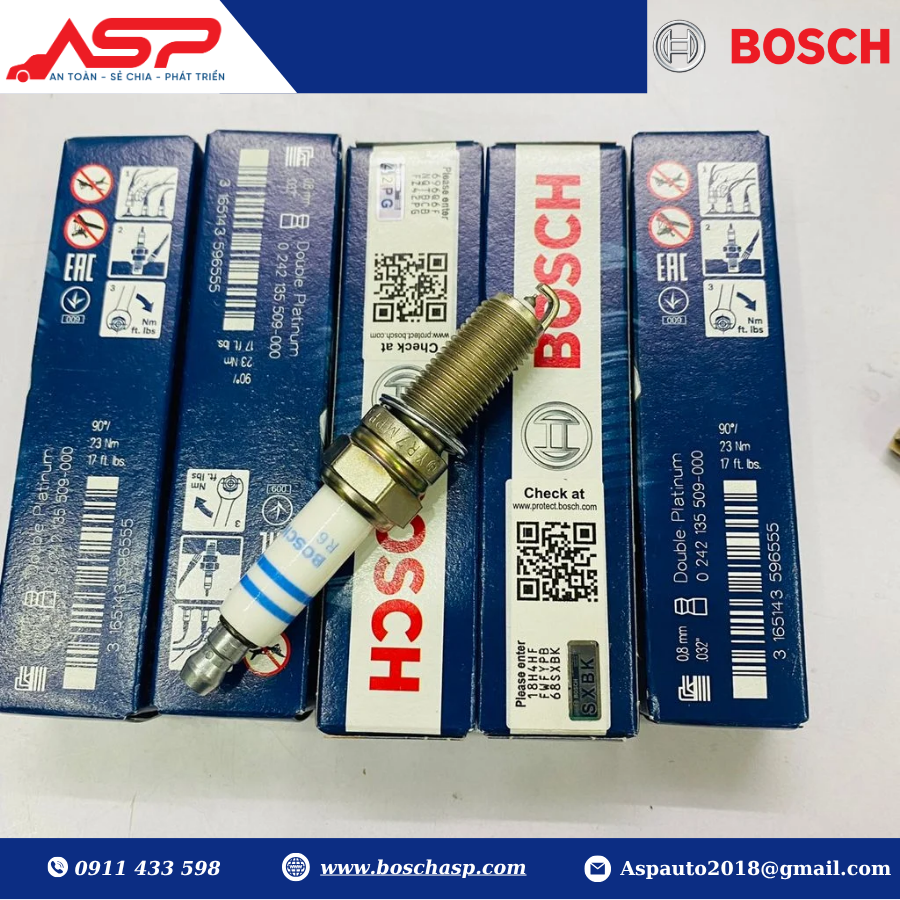 Bugi BOSCH Kia, Hyundai - Double Platinium - YR7MPP33 - Ảnh 4