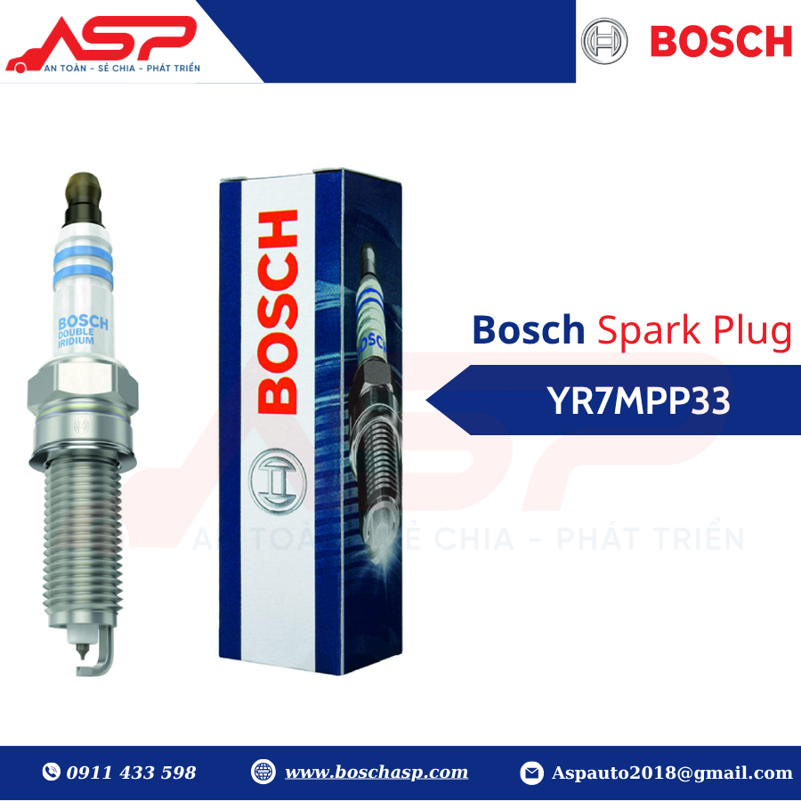 Bugi BOSCH Kia, Hyundai - Double Platinium - YR7MPP33 - Ảnh 5