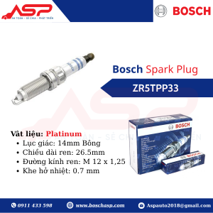 Bugi BOSCH ZR5TPP33 cho BMW, Mini - Double Platinum