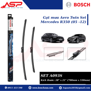 Gạt mưa BOSCH A093S (3397007093) Chuyên Mercedes R350 (05 -12)