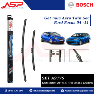 Gạt mưa BOSCH A977S (3397118977) Chuyên Ford Focus 04-11