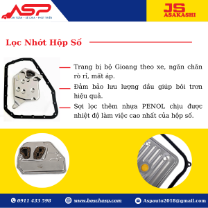 LỌC NHỚT HỘP SỐ